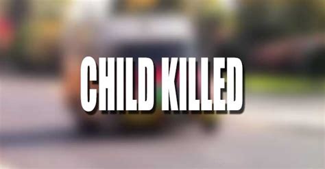 Child struck, killed by skid